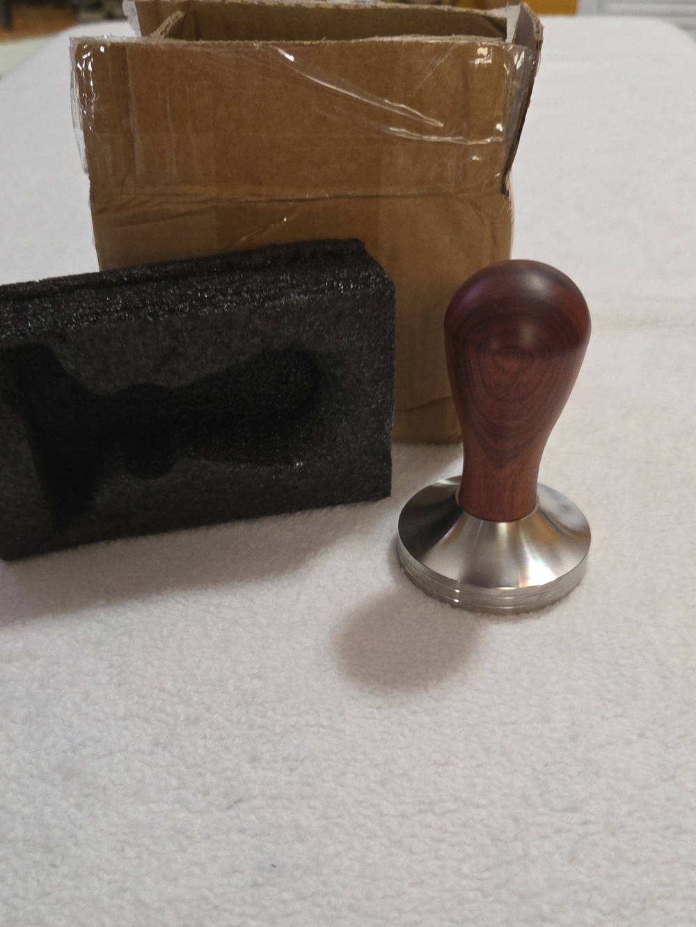 YUNGLUNER 58.5 STAINLESS STEEL ESPRESSO TAMPER